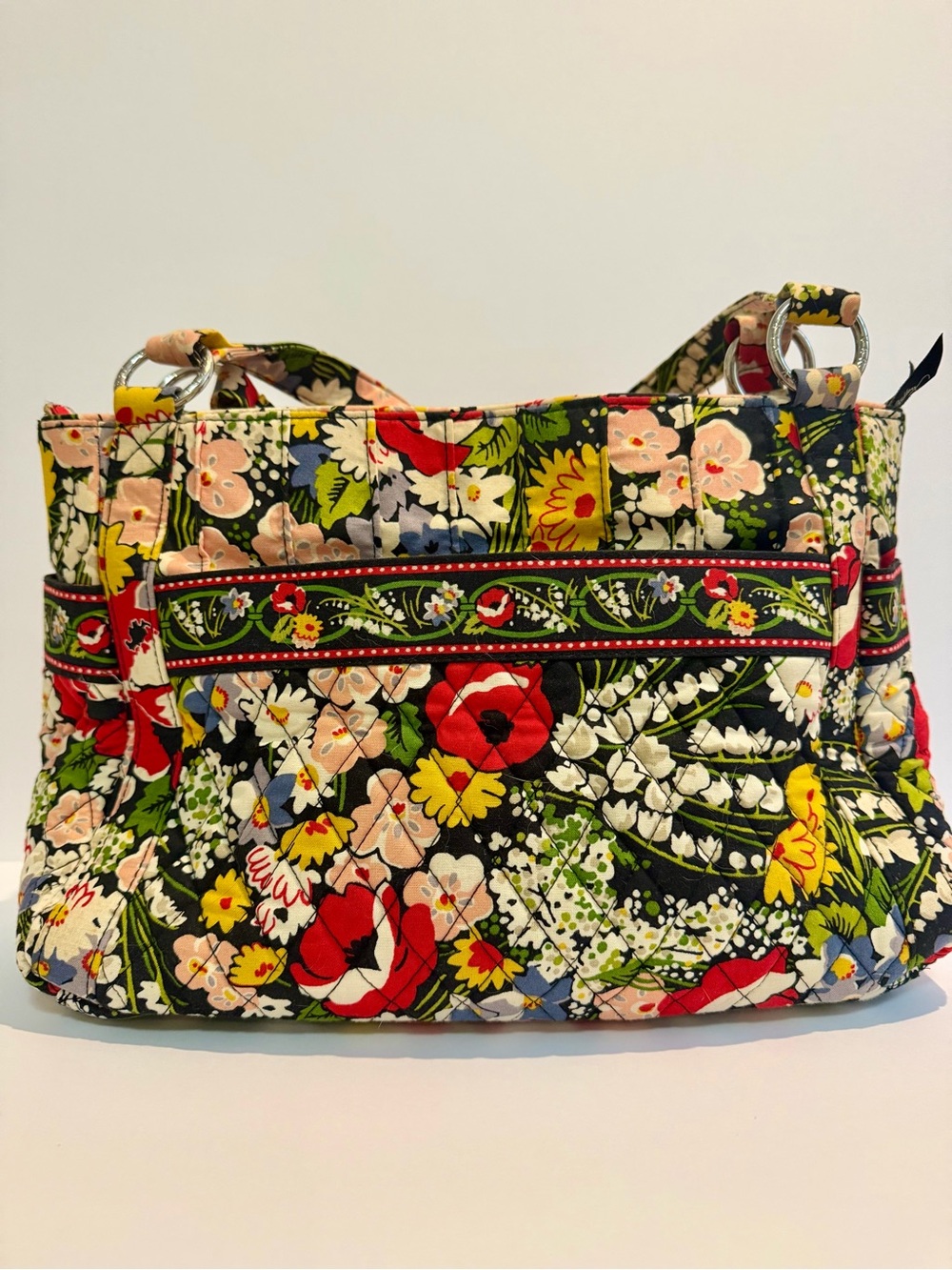 Vera Bradley Purse: Retired Pattern - Poppy Fields
